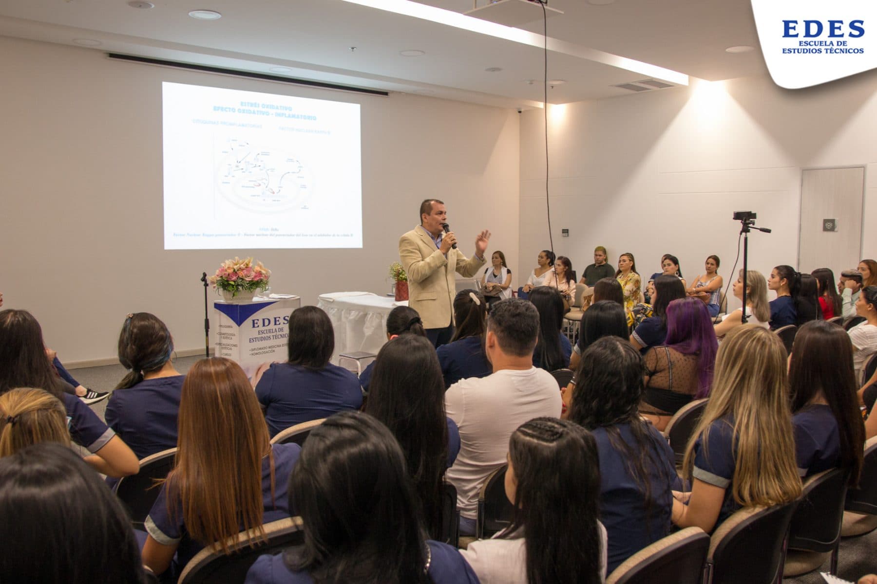 Ponencia durante el congreso